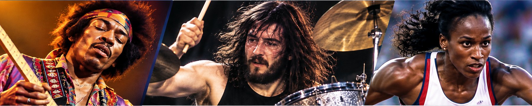 Jimi Hendrix, John Bonham and Jackie Joyner-Kersee: nobody gets great without practice