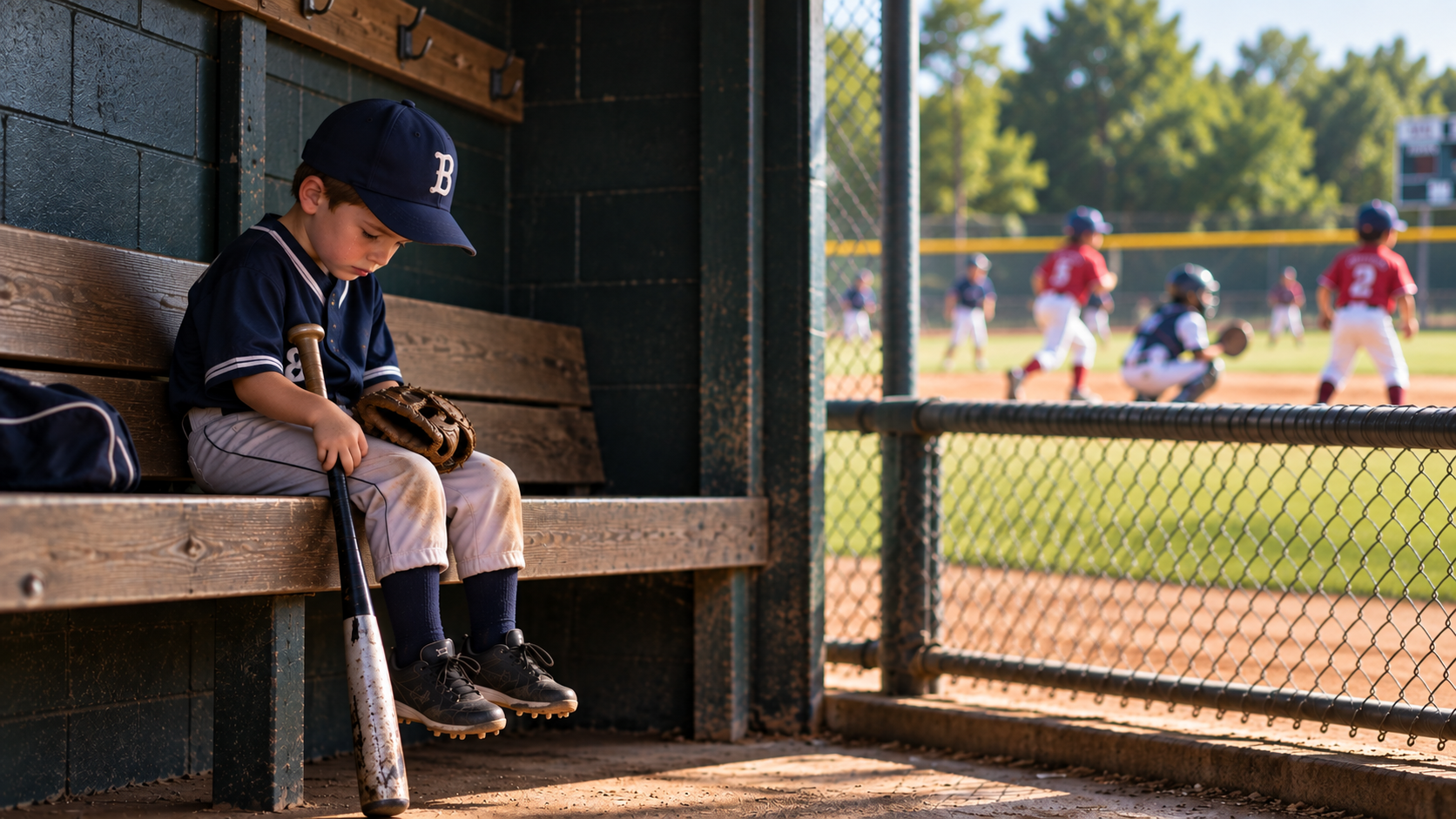 Sitting on the sidelines