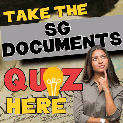SG Documents Quiz
